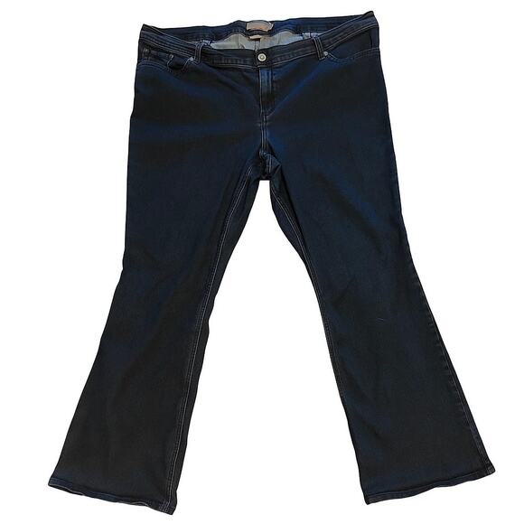 Torrid Luxe Slim Boot Super Stretch Blue Denim Jeans - Picture 1 of 6